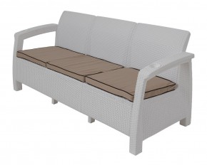 Диван Yalta Premium Sofa 3 Set (Ялта) белый (+подушки под спину) в Пуровске - purovsk.mebel-74.com | фото