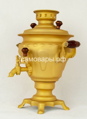 Электрический самовар "Русское золото" матовая груша на 2 литра (Ограниченная серия) в Пуровске - purovsk.mebel-74.com | фото