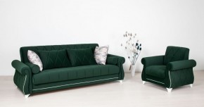 Комплект Роуз ТД 411 диван-кровать + кресло + комплект подушек в Пуровске - purovsk.mebel-74.com | фото