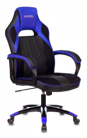 Кресло игровое Бюрократ VIKING 2 AERO BLUE черный/синий в Пуровске - purovsk.mebel-74.com | фото