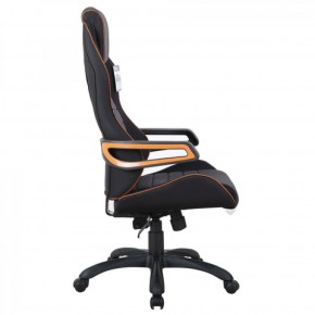 Кресло компьютерное BRABIX Techno Pro GM-003 (ткань черное/серое, вставки оранжевые) 531813 в Пуровске - purovsk.mebel-74.com | фото