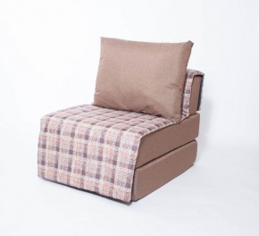 Кресло-кровать бескаркасное Харви (коричневый-квадро беж) в Пуровске - purovsk.mebel-74.com | фото