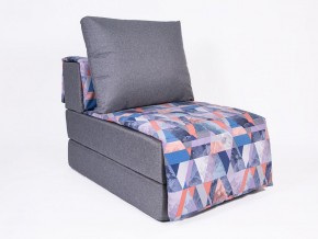 Кресло-кровать бескаркасное Харви (серый-сноу деним) в Пуровске - purovsk.mebel-74.com | фото