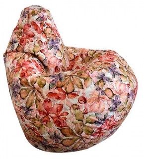 Кресло-мешок Цветы L в Пуровске - purovsk.mebel-74.com | фото