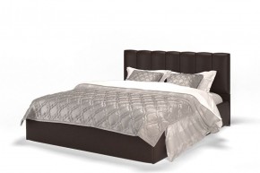 Кровать Элен 1600 + основание с ПМ (Лесмо brown) коричневый в Пуровске - purovsk.mebel-74.com | фото