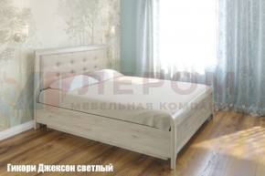 Кровать КР-1034 с мягким изголовьем в Пуровске - purovsk.mebel-74.com | фото