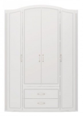 Шкаф для одежды 4-х дв.с ящиками Виктория 2  без зеркал в Пуровске - purovsk.mebel-74.com | фото